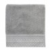 3Pce Bianca Victoria 600GSM Turkish Cotton Hand Towel|Bath Towel |Bath Mat Grey   302844350221